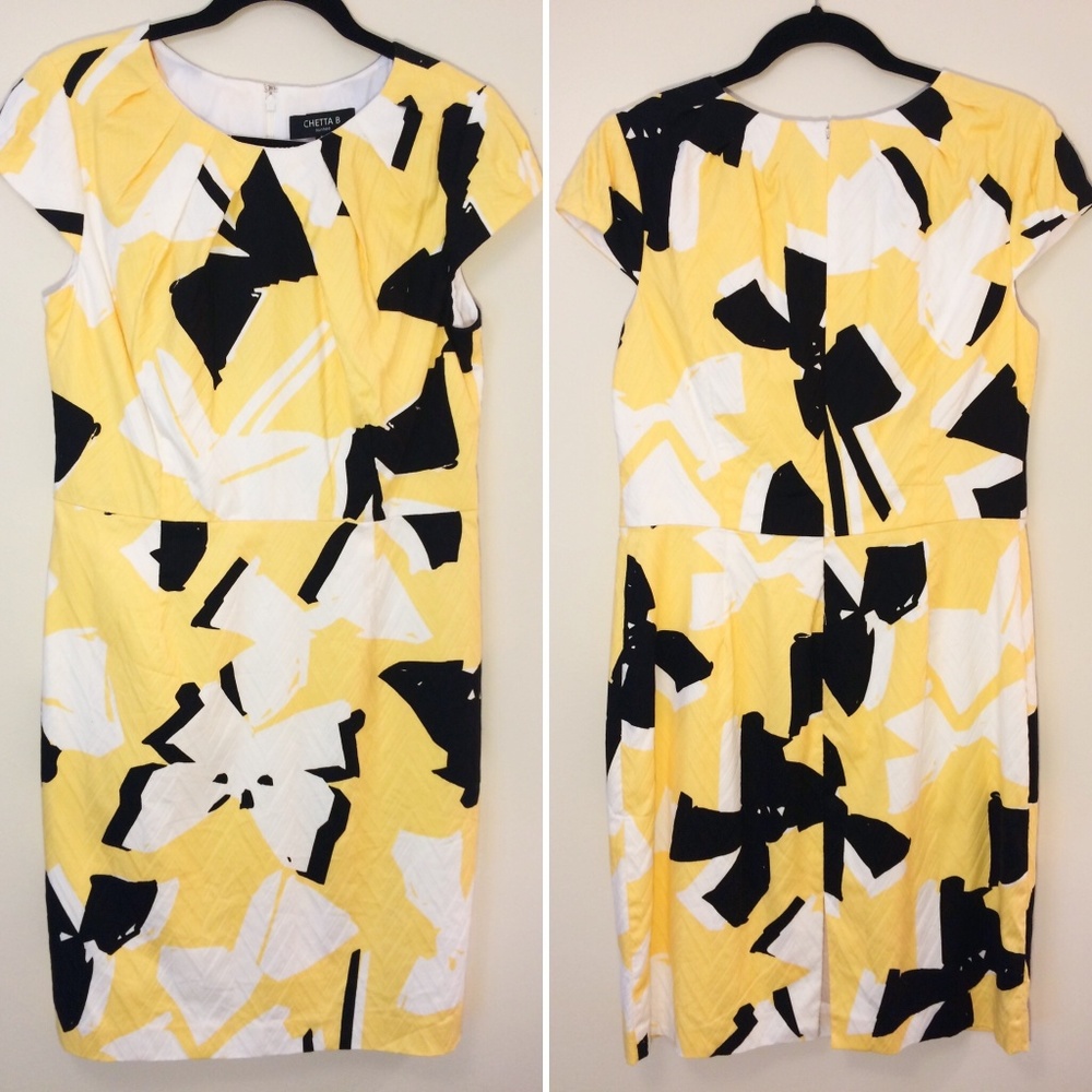 Chetta B Sunhee Nordstrom Lined Sheath Dress 12